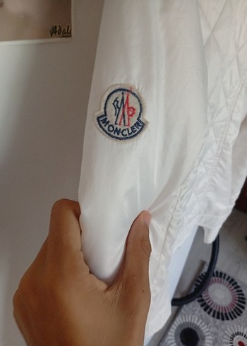 Beyaz Fermuarlı Kadın Mini Ceket - Görsel 5