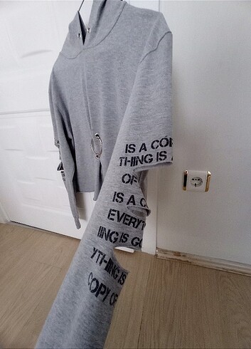 m Beden gri Renk Sweatshirt