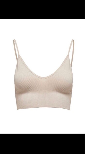 Urban Outfitters bej crop büstiyer