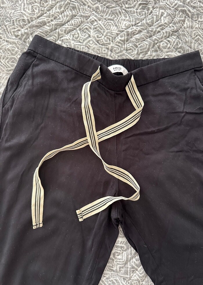 Mango yazlık kumaş pantolon - Görsel 2
