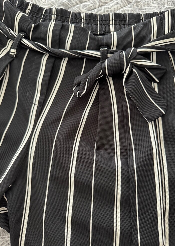 Havuç model ince kumaş pantolon - Görsel 5