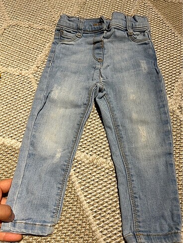 12-18 Ay Beden mavi Renk Lcw Bebek jean
