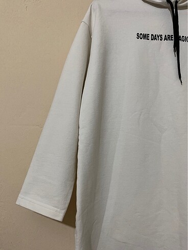 universal Beden Kapüşonlu Sweat Tunik