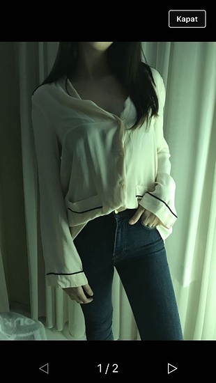 Zara Zara Şifon Gömlek