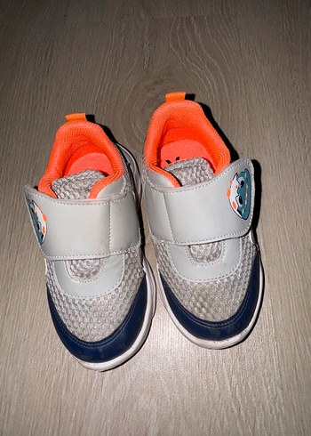 Diğer Erkek Çocuk Renkli Sneaker Kaydırmaz Bantlı