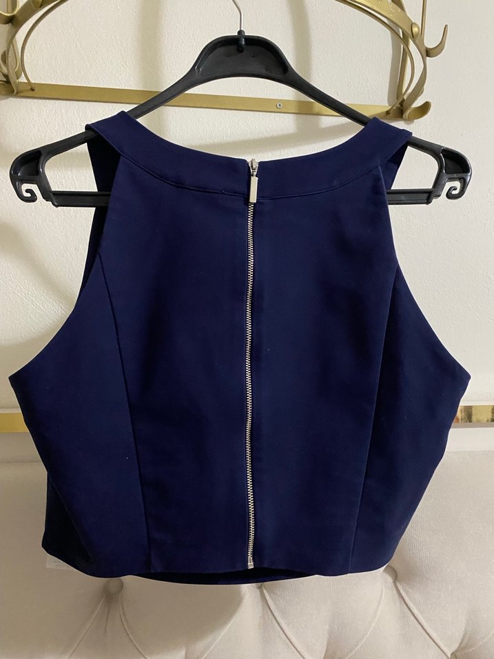 Lacivert Kolsuz Mini Atlet - Görsel 2