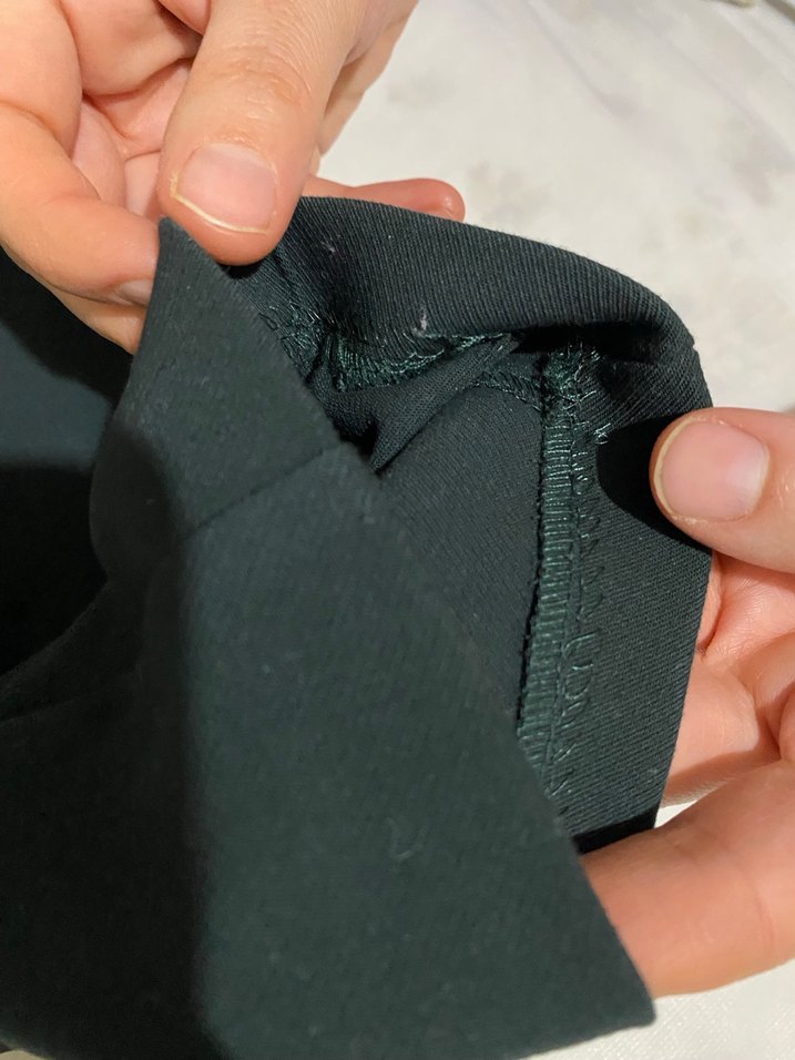 Kadın Siyah Kemerli Kumaş Pantolon - Görsel 4