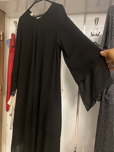 m Beden siyah Renk Tesettür pantolon üstü
