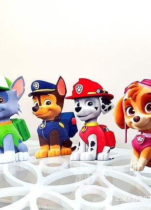 Paw Patrol Konsept Ayaklı Panolar 
