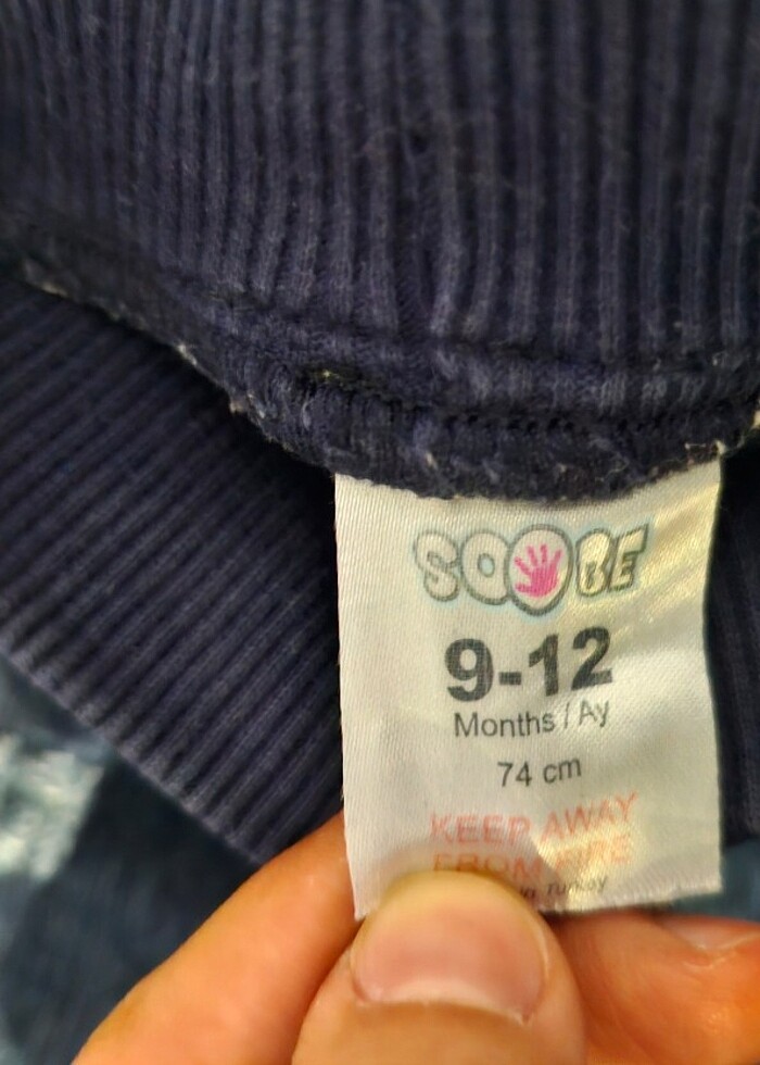 6-12 ay erkek bebek alt üst takım - Görsel 2