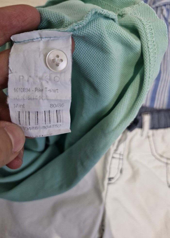 6-12 ay erkek bebek alt üst takım - Görsel 5