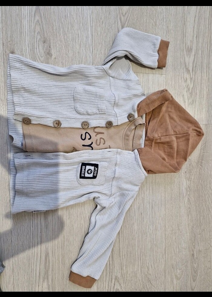 9-12 ay erkek bebek takımlar - Görsel 2