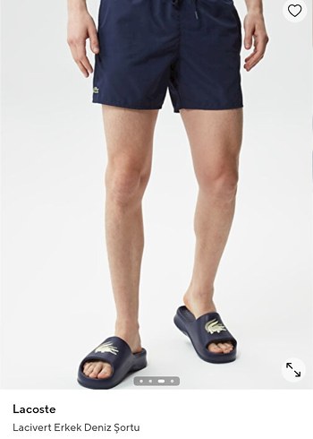 Lacoste Erkek Lacivert Şort - Görsel 12