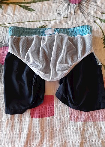 Lacoste Erkek Lacivert Şort - Görsel 7