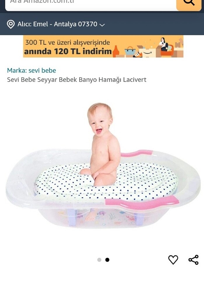 Bebekler için Banyo hamağı - Görsel 2