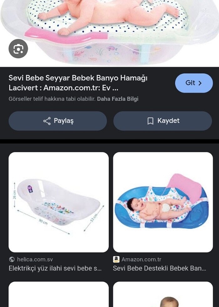 Bebekler için Banyo hamağı - Görsel 3