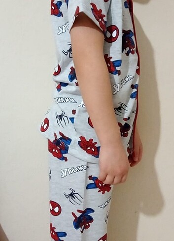 Spiderman pijama takım