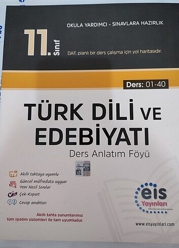 11.SINIF EİS DAF EDEBİYAT