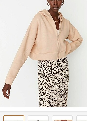 Trendyolmilla crop hırka