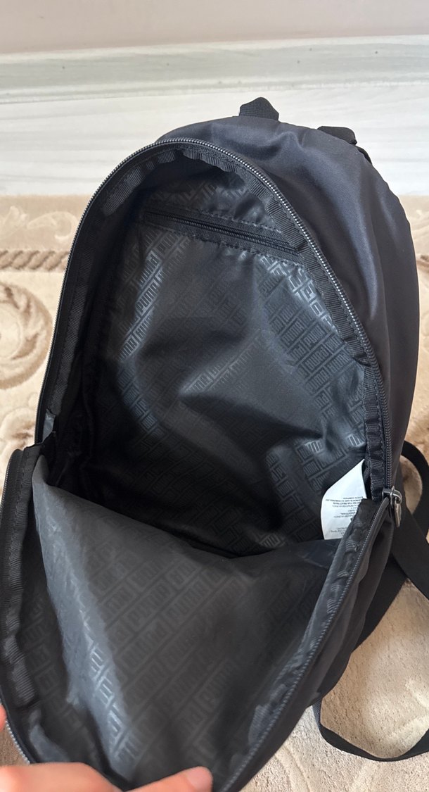 Puma Siyah Parlak Fermuarlı Sırt Çantası - Görsel 4