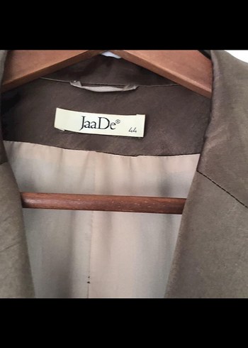 Jade marka uzun pardesü - Görsel 3