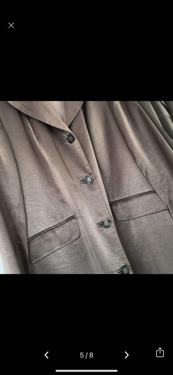 Jade marka uzun pardesü - Görsel 4