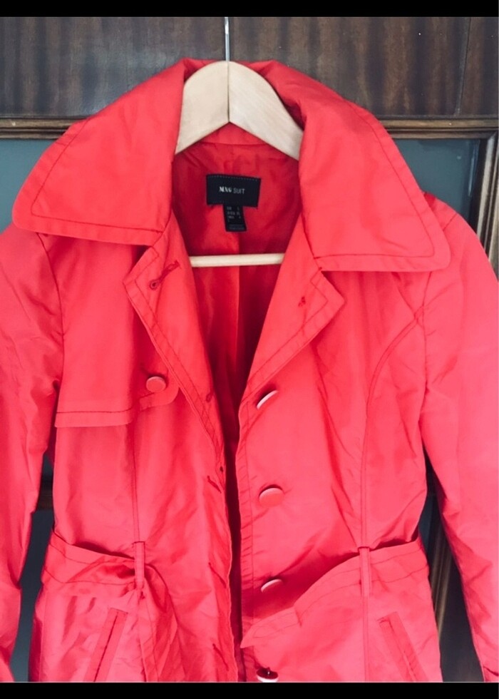 Mango Pardesü Yağmurluk - Görsel 3