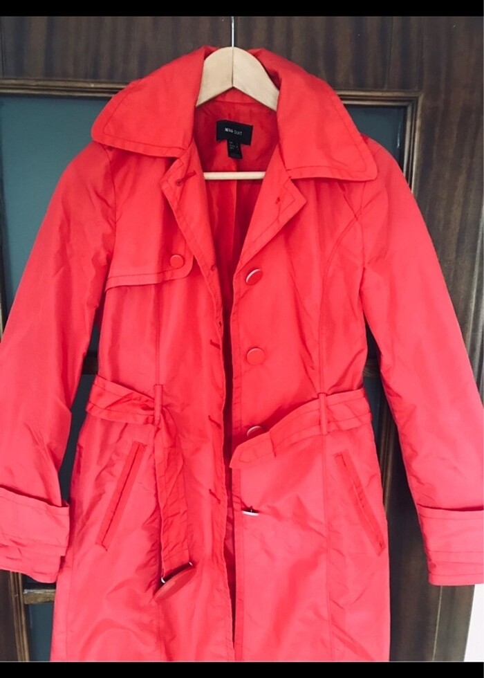 Mango Pardesü Yağmurluk - Görsel 2