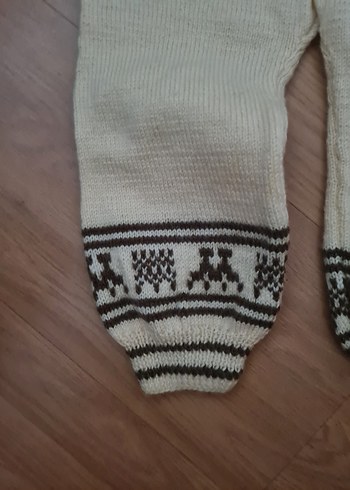 Bebek Erkek Örgü  kullanılmamış boy44 en35 - Görsel 7