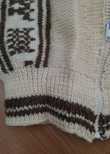 Bebek Erkek Örgü  kullanılmamış boy44 en35 - Görsel 5