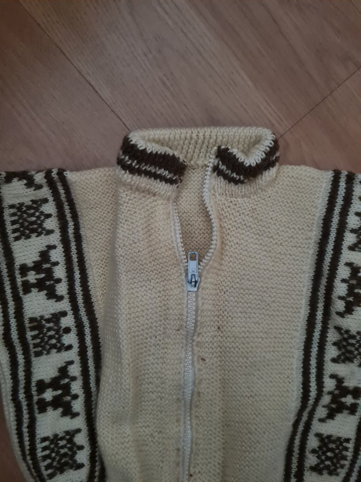 Bebek Erkek Örgü  kullanılmamış boy44 en35 - Görsel 2