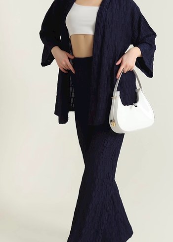 Taş Voager Kimono Pantolon Kadın İkili Takım - Görsel 2