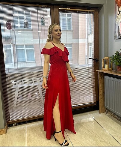 Trendyol & Milla kırmızı elbise