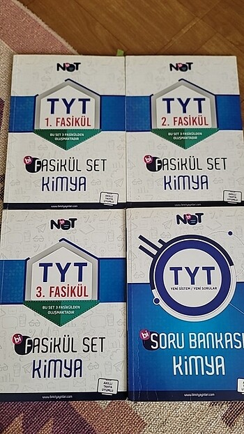 TYT kimya fasikül seti 