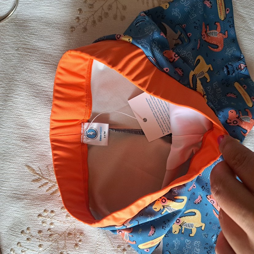 Erkek Çocuk Renkli Baskılı Mayo Şortu - Görsel 2