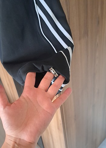 m Beden Siyah Bel Detaylı Kadın Eşofman Takımı