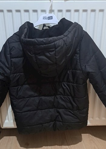 Fermuarlı Siyah Erkek Çocuk Mont - Görsel 2