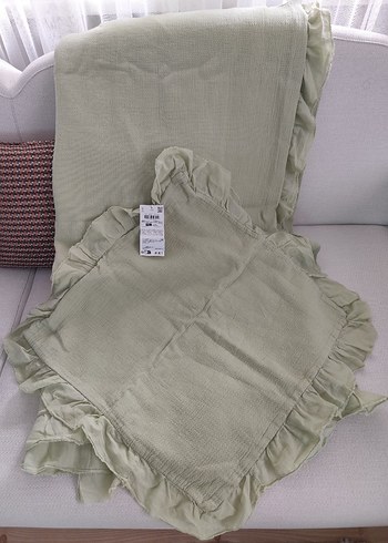 zarahome yatak örtüsü - Görsel 2