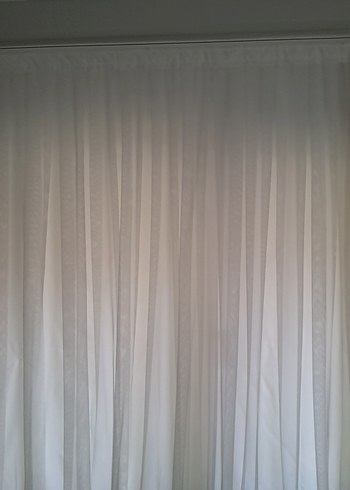 grek tül Beyaz Modern Perde - Görsel 2