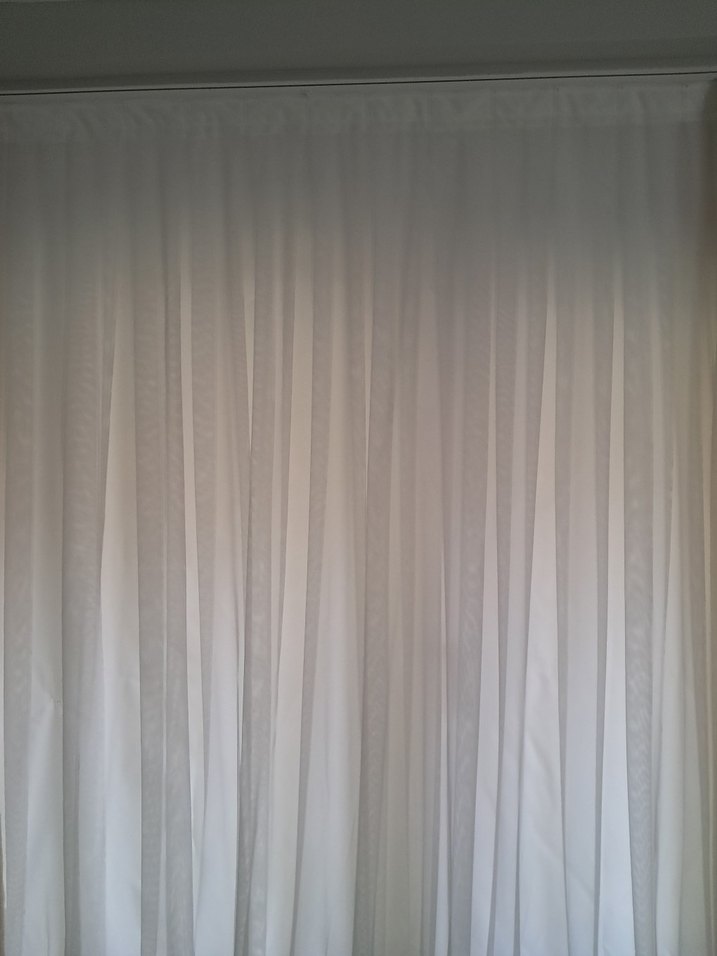 grek tül Beyaz Modern Perde - Görsel 2