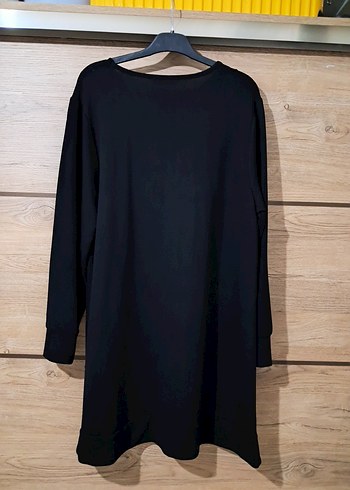 Siyah Uzun Kollu Salaş Tunik - Görsel 2