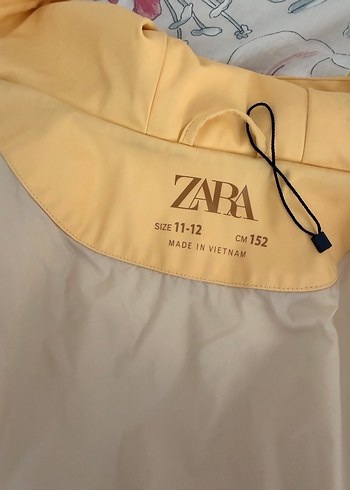 Sarı Midi Boy Şeffaf Yağmurluk - Görsel 4