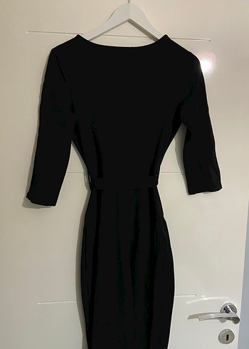 Kemerli Siyah Tulum - Görsel 4