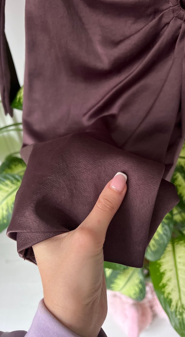 Kahve Kadın Ceket Elbise - Görsel 3