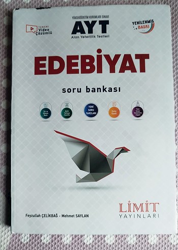 Limit Yayınları AYT Edebiyat Soru Bankası