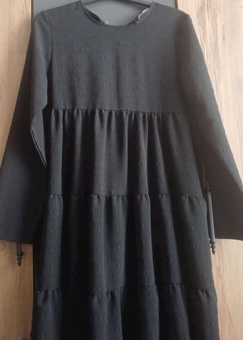 36 Beden Siyah Elbise/Tunik