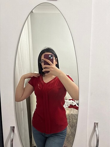 Diğer Kırmızı bluz