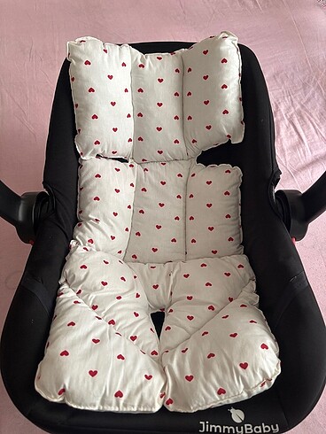 Diğer Beden Kız bebek puset minderi ve örtüsü