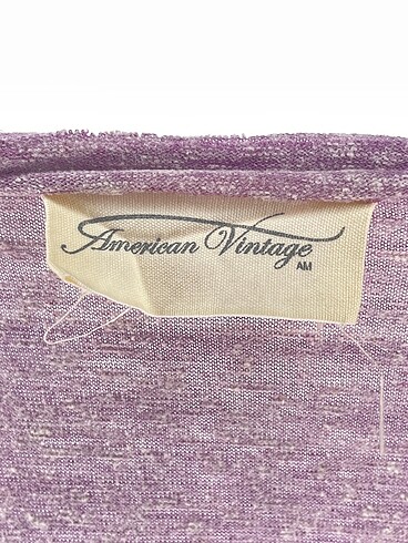 s Beden mor Renk American Vintage Uzun Elbise %70 İndirimli.