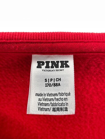 s Beden kırmızı Renk Victoria s Secret Sweatshirt %70 İndirimli.
